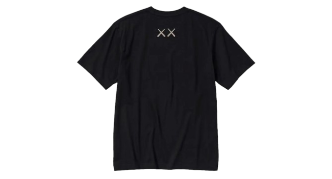 KAWS x Uniqlo UT Graphic T-shirt Black