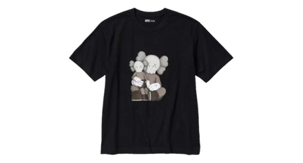 KAWS x Uniqlo UT Graphic T-shirt Black