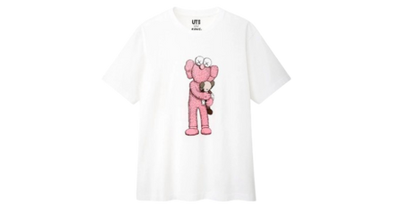 KAWS x Uniqlo Pink BFF Tee