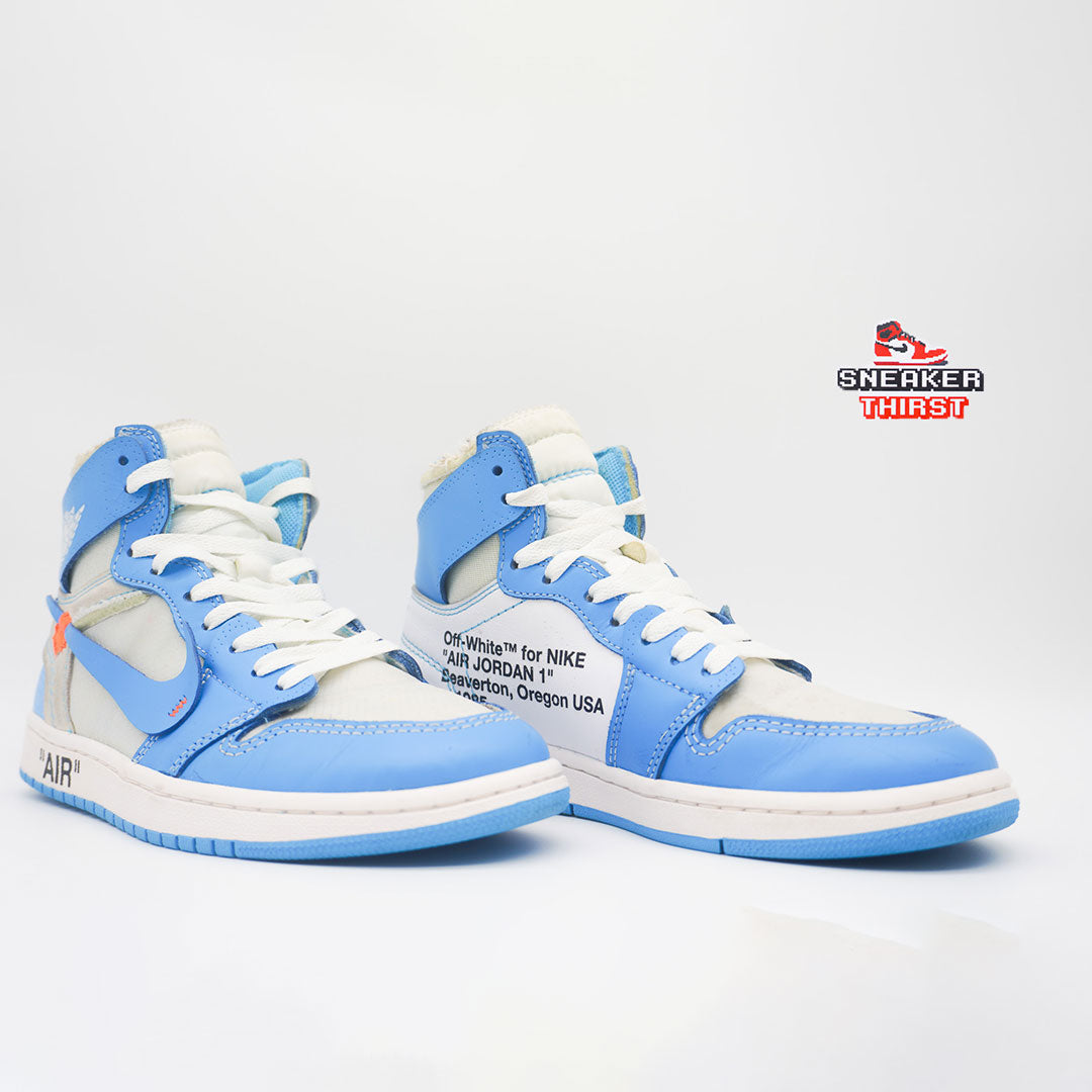 Jordan 1 Retro High Off-White University Blue (PREOWNED)